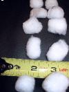  PRATT Cotton Ball Machines, dual chutes with bag hopper,